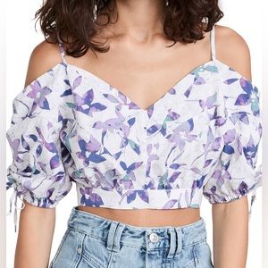 Isabel Marant Lizberet Cropped Top